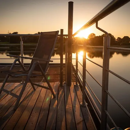 Hausboot Wangermeer Nordsonne12 Mit Sauna 쉴리그